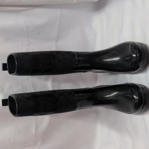 Coach rain boots